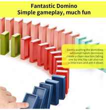 Load image into Gallery viewer, Children's Automatic Train - Set up Dominos (make your own track)
