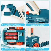 Load image into Gallery viewer, Children's Automatic Train - Set up Dominos (make your own track)
