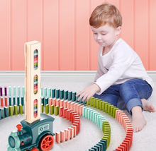 Load image into Gallery viewer, Children's Automatic Train - Set up Dominos (make your own track)
