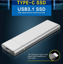 Load image into Gallery viewer, Original High Speed 16TB SSD Portable External Solid State Hard Drive USB 3.0 Mobile/Laptop
