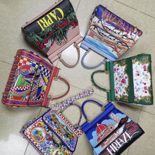 Load image into Gallery viewer, "Arna Lisa" Collection - Original Classic Print Handbag - Many Styles
