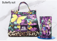 Load image into Gallery viewer, "Arna Lisa" Collection - Original Classic Print Handbag + Clutch/Wallet/Purse - Many Styles
