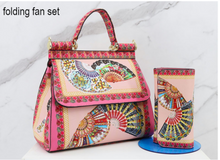 Load image into Gallery viewer, "Arna Lisa" Collection - Original Classic Print Handbag + Clutch/Wallet/Purse - Many Styles
