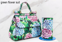 Load image into Gallery viewer, "Arna Lisa" Collection - Original Classic Print Handbag + Clutch/Wallet/Purse - Many Styles

