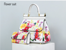 Load image into Gallery viewer, "Arna Lisa" Collection - Original Classic Print Handbag + Clutch/Wallet/Purse - Many Styles

