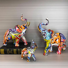 Load image into Gallery viewer, Nordic Abstract Sculpture Elephant Book Shelf Accessories x5 - Office Home &amp; Living
