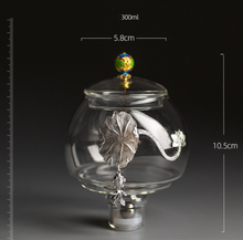 Load image into Gallery viewer, Heat-Resistant Glass Tea Set Magnetic Water Diversion Semi-Automatic + 6 Cups
