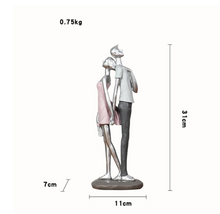 Load image into Gallery viewer, Nordic Sculpture Designer Family Statue Book Shelf Accessories - Office Home &amp; Living
