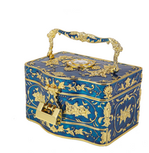 Load image into Gallery viewer, Arna's Luxury Jewellery Box Mirrored with 3 Layers (4 Colours)
