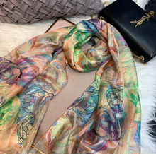Load image into Gallery viewer, "Arna" Collection - Women's Luxury Silk Head Scarf
