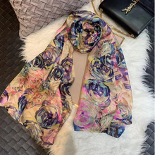 Load image into Gallery viewer, "Arna" Collection - Women's Luxury Silk Head Scarf
