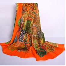 Load image into Gallery viewer, "Arna" Collection - Women's Luxury Silk Head Scarf
