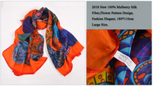 Load image into Gallery viewer, "Arna" Collection - Women's Luxury Silk Head Scarf
