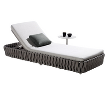 Load image into Gallery viewer, Luxury Plus Furniture - Sun Lounger Adjustable Rattan Bed
