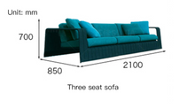 Load image into Gallery viewer, Luxury Plus Furniture - Rattan Set - 2 Chairs + 3 Seater Sofa + Bench (Balcony, Patio, Courtyard)
