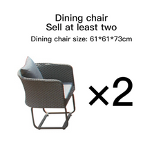 Load image into Gallery viewer, Luxury Plus Furniture -  Nordic Minimalist Tables And Chairs 1.8M x 6 Chairs (Balcony, Patio, Courtyard)
