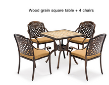 Load image into Gallery viewer, Luxury Plus Furniture -  Classical Table &amp; 4 Chairs (Balcony, Patio, Courtyard)
