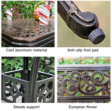 Load image into Gallery viewer, Luxury Plus Furniture - Classical Table &amp; 2 Chairs (Balcony, Patio, Courtyard)
