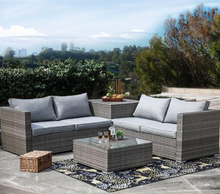 Load image into Gallery viewer, Luxury Plus Furniture - Nordic Rattan Designer Patio Set - Mix &amp; Match (Balcony, Patio, Courtyard)
