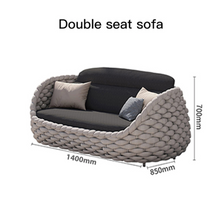 Load image into Gallery viewer, Luxury Plus Furniture - Nordic Rattan Set 4 Piece Set - Mix &amp; Match (Balcony, Patio, Courtyard)
