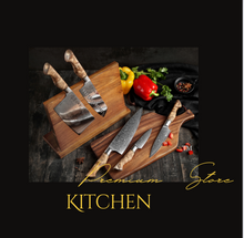 Load image into Gallery viewer, "Arna Lisa" Royal Collection - Luxury Top End Knife Set - Master Series
