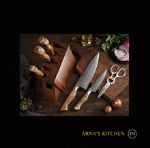 Load image into Gallery viewer, "Arna Lisa" Royal Collection - Luxury Top End Knife Set - Master Series
