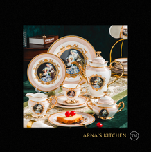 Load image into Gallery viewer, "Arna Lisa" Royal Collection - Luxury Bone China Tea/Coffee Set - Gift Boxed
