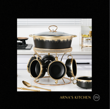 Load image into Gallery viewer, "Arna Lisa" Royal Collection - Luxury 7 Piece Soup Pot Set
