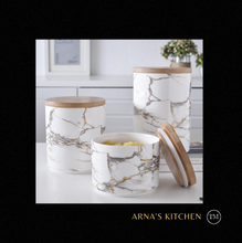 Load image into Gallery viewer, "Arna Lisa" Royal Collection - Luxury Marble Jars x3
