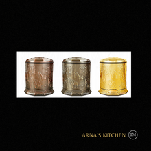 Load image into Gallery viewer, "Arna Royal Vintage Collection"  Luxury Pedal Golden Range 6L Trash Rubbish Bin
