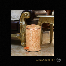 Load image into Gallery viewer, "Arna Royal Vintage Collection"  Luxury Pedal Golden Range 6L Trash Rubbish Bin
