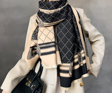 Load image into Gallery viewer, "Arna" Collection - Designer Winter Scarf/Blanket/Wrap - Many Styles
