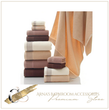 Load image into Gallery viewer, High-Grade - 100% Cotton Towels 3 Piece Luxury Hotel &amp; Spa Quality Bath Towel Set
