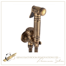 Load image into Gallery viewer, "Arna" Collection - Antique Brass Bidet Faucet Single Cold Bathroom Toilet Shower Blow-Fed spray gun nozzle
