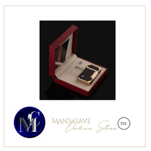 Load image into Gallery viewer, "Arna Lisa" Royal Collection - Top End Business Lighter Refillable Metal + Gift Box
