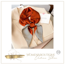 Load image into Gallery viewer, "Arna" Collection - Women's Luxury Silk Head Scarf
