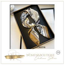 Load image into Gallery viewer, "Arna" Collection - Women's Luxury Silk Head Scarf - Many Styles
