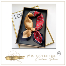 Load image into Gallery viewer, "Arna" Collection - Women's Luxury Silk Head Scarf - Many Styles
