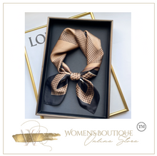 Load image into Gallery viewer, "Arna" Collection - Women's Luxury Silk Head Scarf - Many Styles
