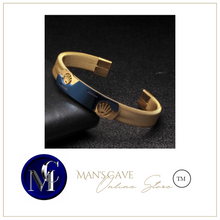 Load image into Gallery viewer, Man's Crown Bangle - 3 Styles 10mm
