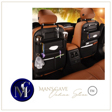 Load image into Gallery viewer, Car Seat Storage Organiser Universal Multifunction - Leather
