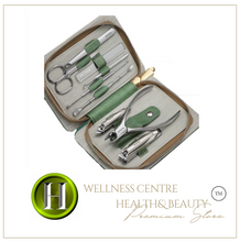 Load image into Gallery viewer, "Arna's" Royal Collection - German Manicure Pedicure Set - Stainless Steel Professional Travel  Kit
