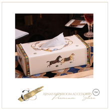 Load image into Gallery viewer, "Scottishe" Collection (Horses) - Tissue Box Deluxe
