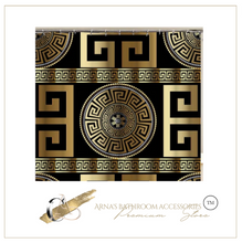 Load image into Gallery viewer, Luxury 3D Golden Collection Shower Curtain Waterproof Bath Curtain Washable Cloth
