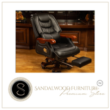 Load image into Gallery viewer, "Arna Royal Victorian Collection" Luxury Plus Furniture - Office Leather Reclining Business Chair
