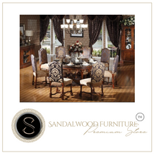 Load image into Gallery viewer, "Arna Royal Victorian Collection" Luxury Plus Furniture - Exquisite Dining Table &amp; Chairs x8
