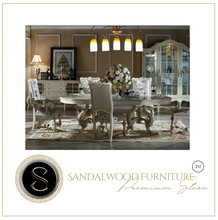 Load image into Gallery viewer, "Arna Royal Victorian Collection" Luxury Plus Furniture - Exquisite Dining Table &amp; Chairs x6
