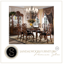 Load image into Gallery viewer, "Arna Royal Victorian Collection" Luxury Plus Furniture - Exquisite Royal Antique Dining Table &amp; Chairs x6 Marble
