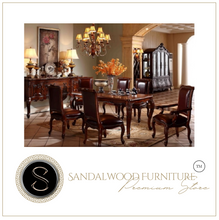 Load image into Gallery viewer, "Arna Royal Victorian Collection" Luxury Plus Furniture - Exquisite Classic Royal Dining Table &amp; Chairs x6
