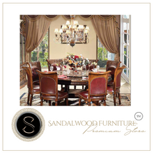 Load image into Gallery viewer, "Arna Royal Victorian Collection" Luxury Plus Furniture - Exquisite Antique Dining Table &amp; Chairs x8

